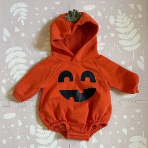 Old Navy Orange Baby Onesie